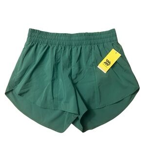 all in motion Green Athletic Running Shorts